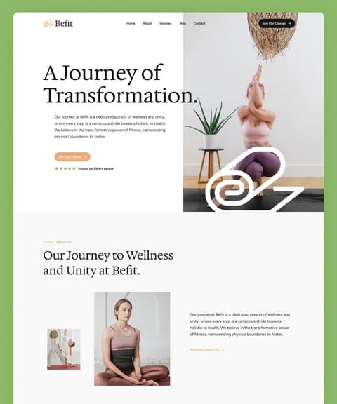Befit — web Flow™